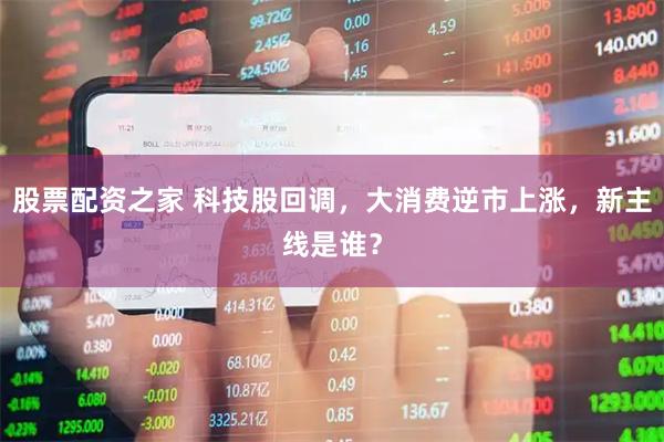 股票配资之家 科技股回调，大消费逆市上涨，新主线是谁？