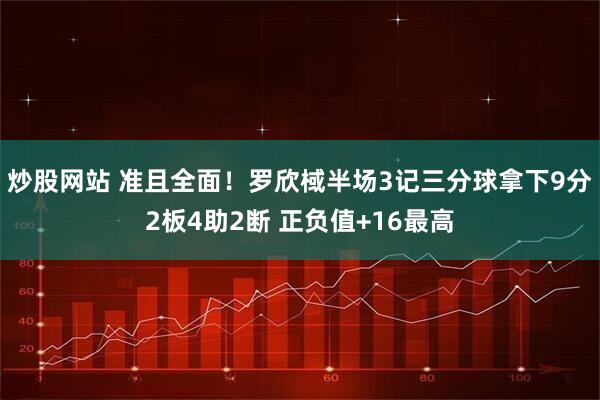 炒股网站 准且全面！罗欣棫半场3记三分球拿下9分2板4助2断 正负值+16最高